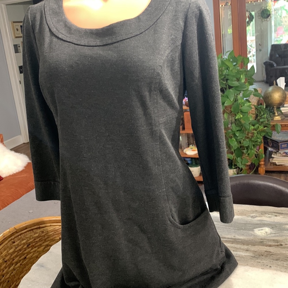 Mini Dress with Pockets - Picture 3 of 8